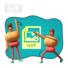 Gif-анимация - КИБЕРшкола программирования для детей, компьютерные курсы для школьников, начинающих и подростков - KIBERone г. Емельяново