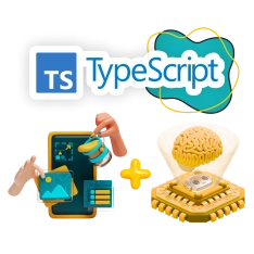 TypeScript + AI: создаём умные веб-приложения - КИБЕРшкола программирования для детей, компьютерные курсы для школьников, начинающих и подростков - KIBERone г. Емельяново