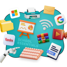 Цифровая база для школьника - КИБЕРшкола программирования для детей, компьютерные курсы для школьников, начинающих и подростков - KIBERone г. Емельяново