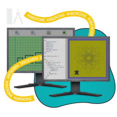 Исполнители чертежник и черепашка - КИБЕРшкола программирования для детей, компьютерные курсы для школьников, начинающих и подростков - KIBERone г. Емельяново