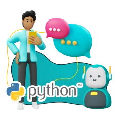 Умный чат-бот на Python на Telegram - КИБЕРшкола программирования для детей, компьютерные курсы для школьников, начинающих и подростков - KIBERone г. Емельяново