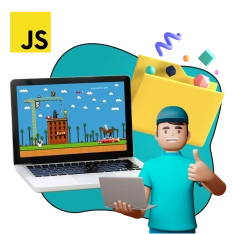JavaScript + AI. Проектное обучение + геймификация + AI-помощники - КИБЕРшкола программирования для детей, компьютерные курсы для школьников, начинающих и подростков - KIBERone г. Емельяново